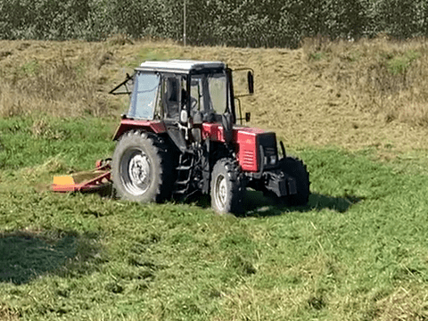 usługi rolnicze traktorem usluga koszenie i mulczowania pól lak i nieużytków foto 4